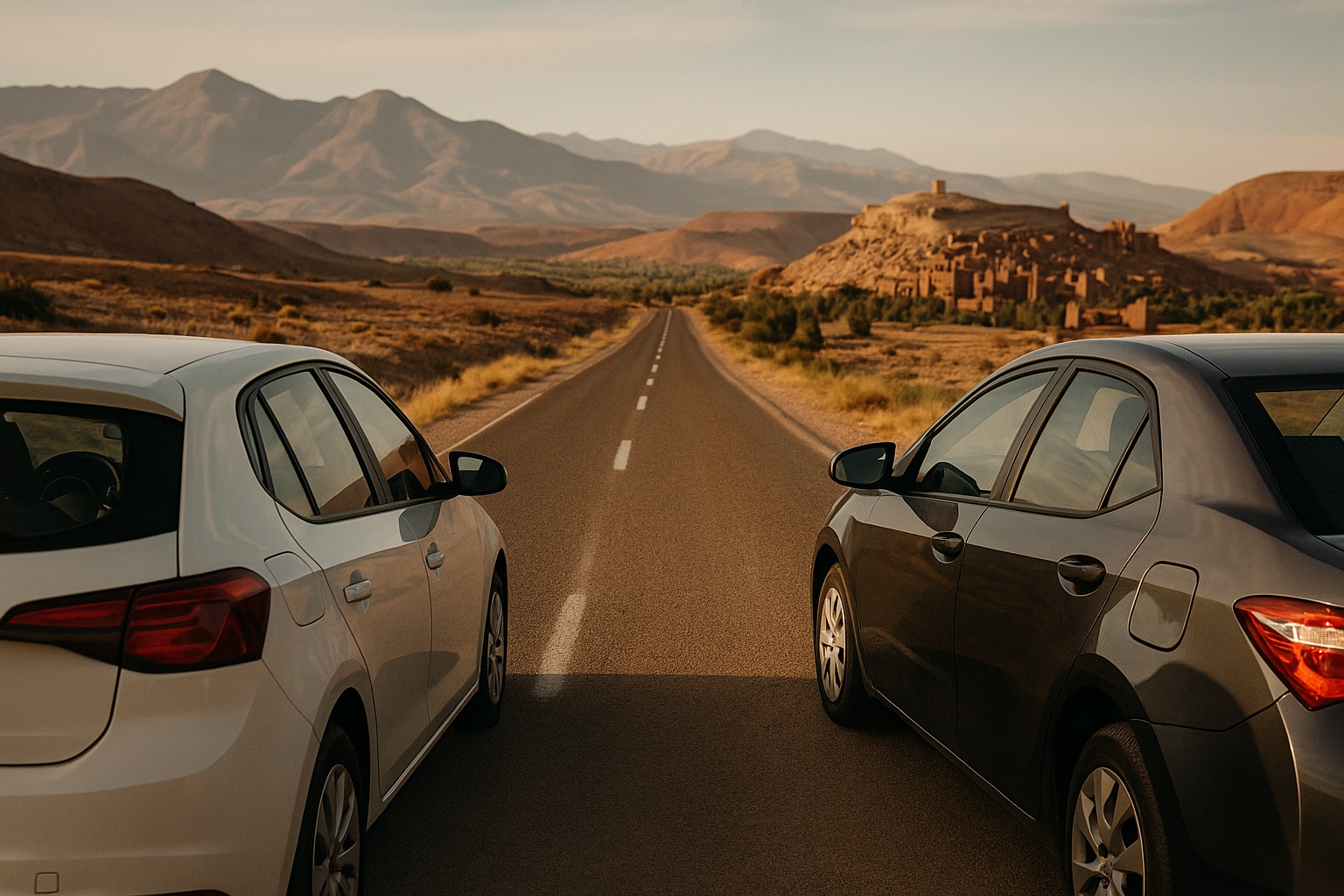Automatic vs manual car rental in Morocco