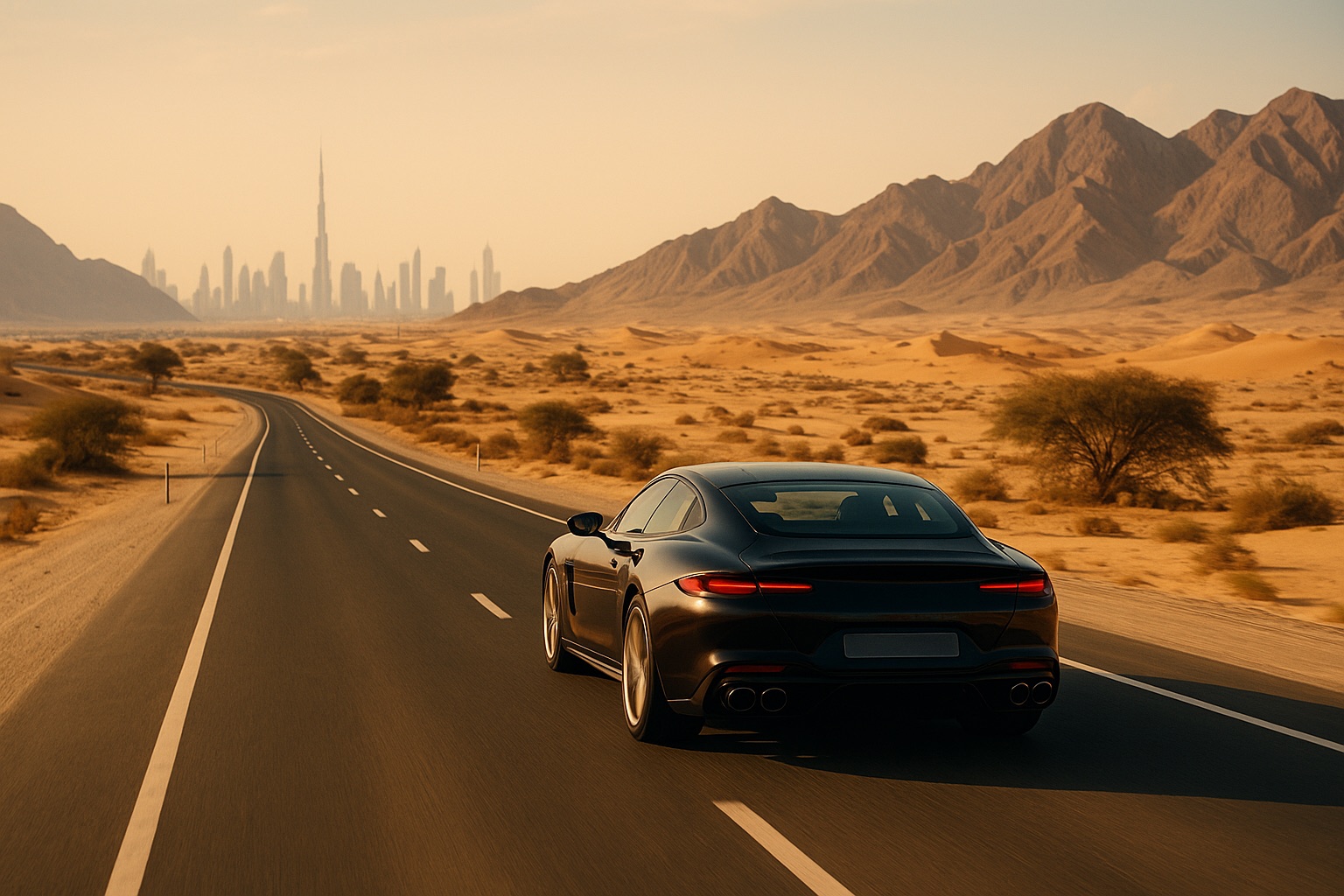 Luxury car rental in Dubai: a guide