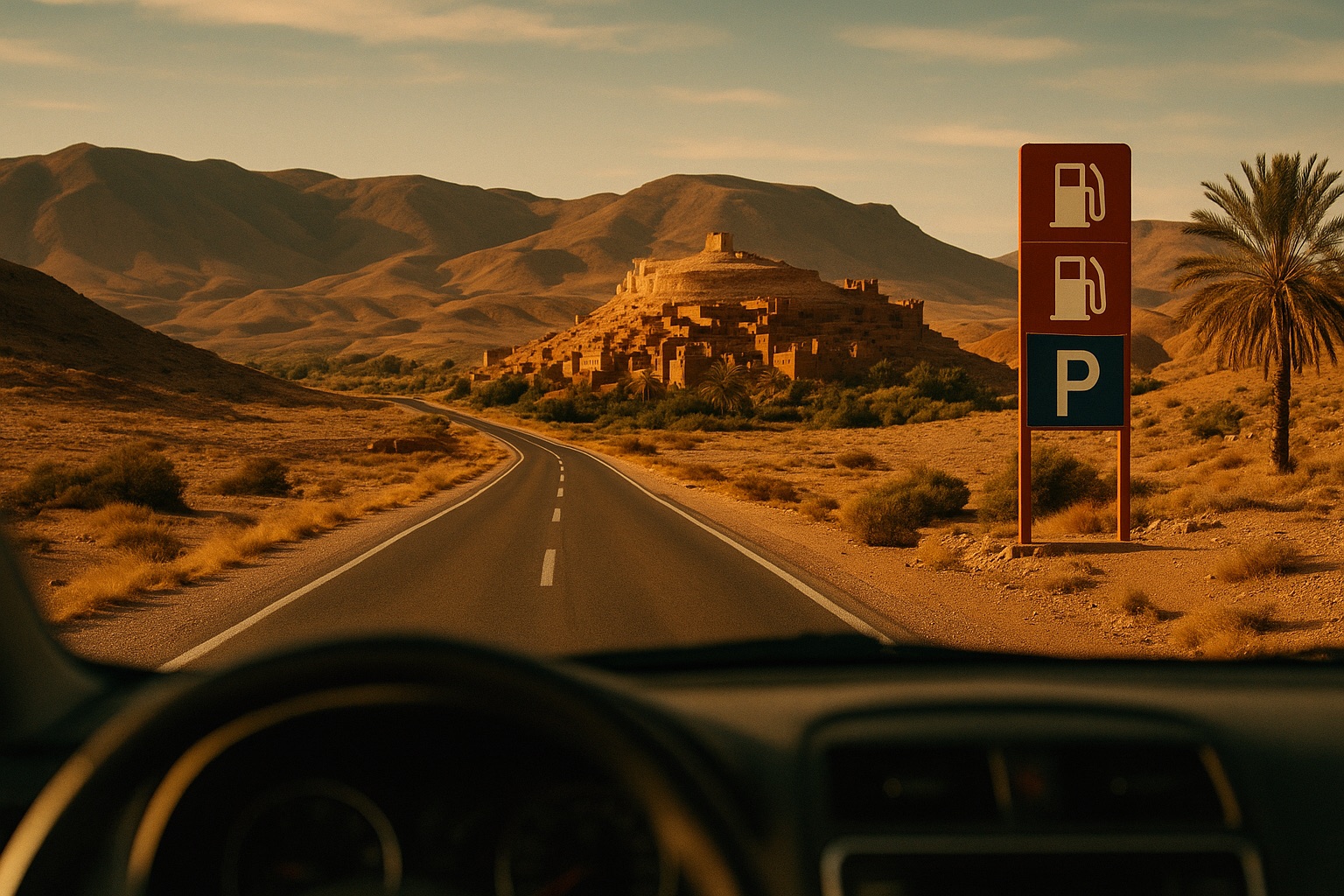 Morocco fuel and parking guide